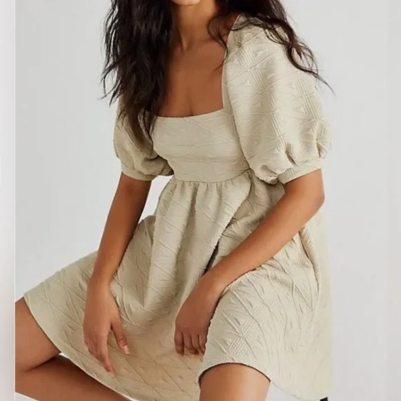 casual white dress long Caroline Cream White Long Sleeves Dress / Floor length Satin Dress / Button  detail Simple Wedding Dress – Noire main image 0